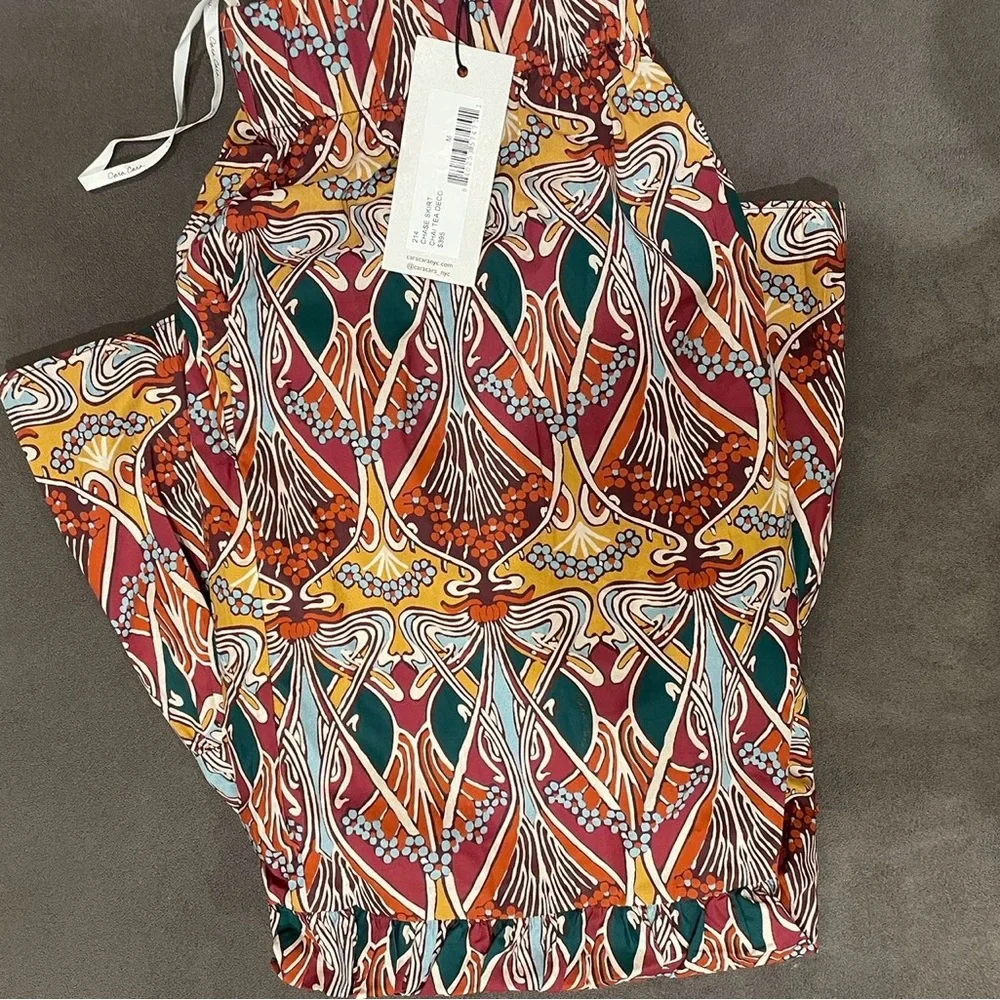 Cara Cara Chase Skirt in Chai Tea Deco *NWT* - Picture 4 of 5